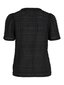 Vila marškinėliai moterims, juodi цена и информация | Marškinėliai moterims | pigu.lt