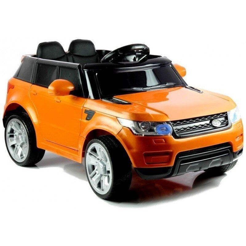 Dvivietis elektromobilis vaikams Lean Toys HL1638, oranžinis kaina ir informacija | Elektromobiliai vaikams | pigu.lt