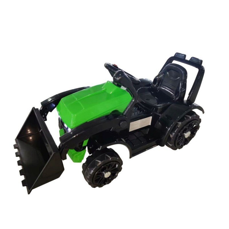 Vienvietis vaikiškas elektrinis traktorius Lean cars, žalias цена и информация | Elektromobiliai vaikams | pigu.lt