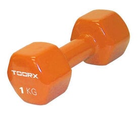 Hantelis Toorx Fitness Vinyl Dumbbell, 1 kg kaina ir informacija | Svoriai, svarmenys, grifai | pigu.lt