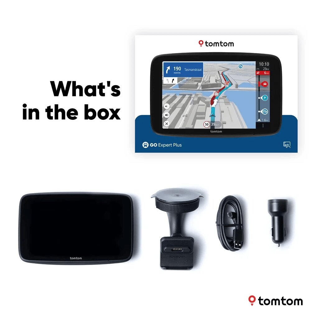 TomTom GO Expert Plus kaina ir informacija | GPS navigacijos | pigu.lt