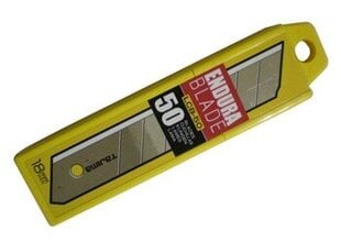 Лезвия для куттерных ножей Tajima, в коробке 50 шт. цена и информация | Механические инструменты | pigu.lt