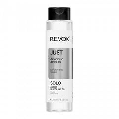 Šveičiamasis tonikas Revox Just Glycolic Acid 7%, 250 ml kaina ir informacija | Veido prausikliai, valikliai | pigu.lt