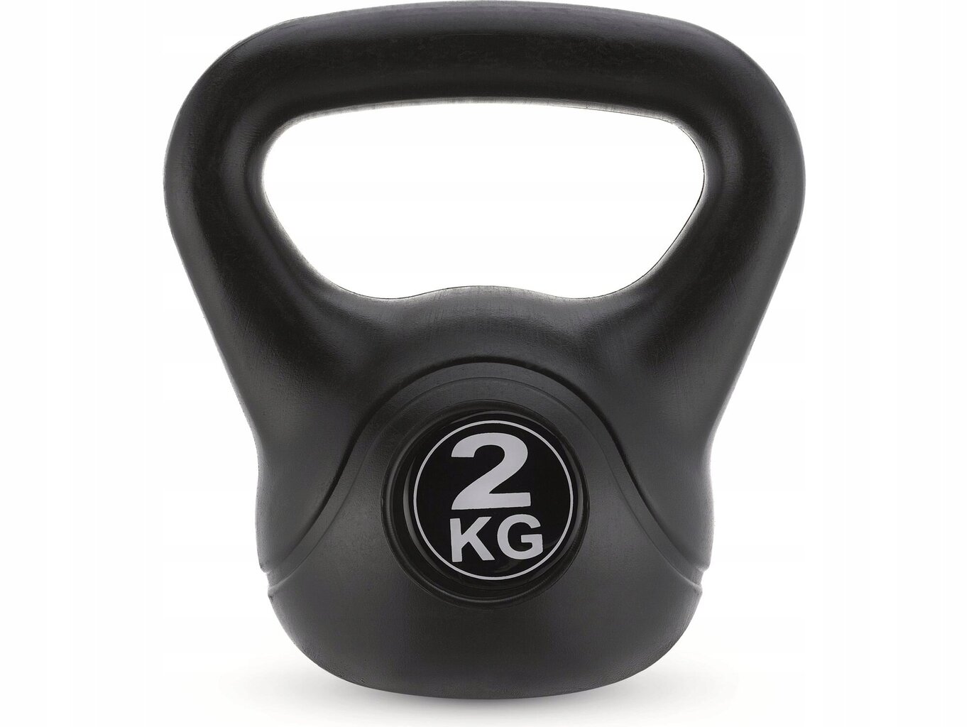 Sportinis svoris Gymtek G-66554, 2 kg, juodas цена и информация | Svoriai, svarmenys, štangos | pigu.lt