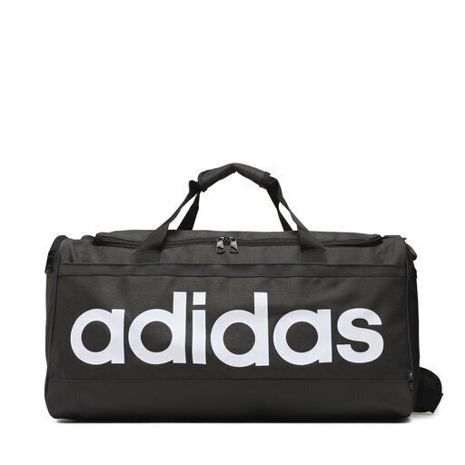 Sportinis krepšys Adidas Linear Duffel M, juodas цена и информация | Kuprinės ir krepšiai | pigu.lt