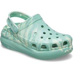 Crocs™ lauko šlepetės moterims 244359, žalios цена и информация | Женские тапочки | pigu.lt