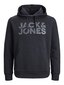 Jack & Jones megztinis vyrmas, juodas цена и информация | Vyriški marškiniai | pigu.lt