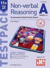 11plus Non-verbal Reasoning Year 4/5 Testpack A Papers 1-4: GL Assessment Style Practice Papers kaina ir informacija | Knygos paaugliams ir jaunimui | pigu.lt