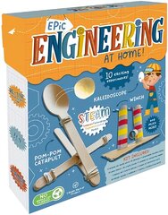 Epic Engineering At Home! цена и информация | Книги для подростков и молодежи | pigu.lt