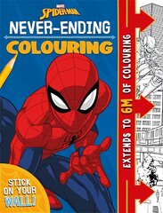 Marvel Spider-Man: Never-Ending Colouring цена и информация | Книги для самых маленьких | pigu.lt