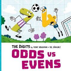 Digits: Odds Vs Evens 1 цена и информация | Книги для самых маленьких | pigu.lt