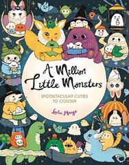 Million Little Monsters: Spooktacular Cuties to Colour цена и информация | Книги для малышей | pigu.lt