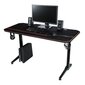 Žaidimų stalas ByteZone, juodas цена и информация | Kompiuteriniai, rašomieji stalai | pigu.lt