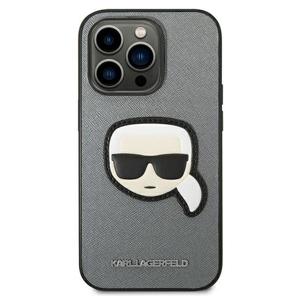 Оригинальный чехол Glitter KARL LAGERFELD Logo для iPhone 14 Pro (6,1″) -  Прозрачный/Серебряный цена | pigu.lt