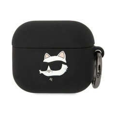 Karl Lagerfeld 3D Nft Choupette для AirPods 3, черный цена и информация | Наушники | pigu.lt