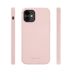 Силиконовый чехол Mercury Goospery для iPhone 11 (6,1″) - Pink Sand цена и информация | Чехлы для телефонов | pigu.lt