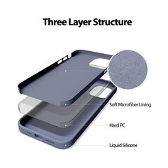 Силиконовый чехол Mercury Goospery для iPhone 14 Pro Max (6,7″) - Лавандово-серый цена и информация | Чехлы для телефонов | pigu.lt