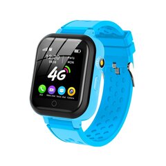 Детские смарт-часы Happyjoe Quallmo Blue с функцией вызова, 4G-подключением, камерой, отслеживанием местоположения и водонепроницаемостью цена и информация | Смарт-часы (smartwatch) | pigu.lt