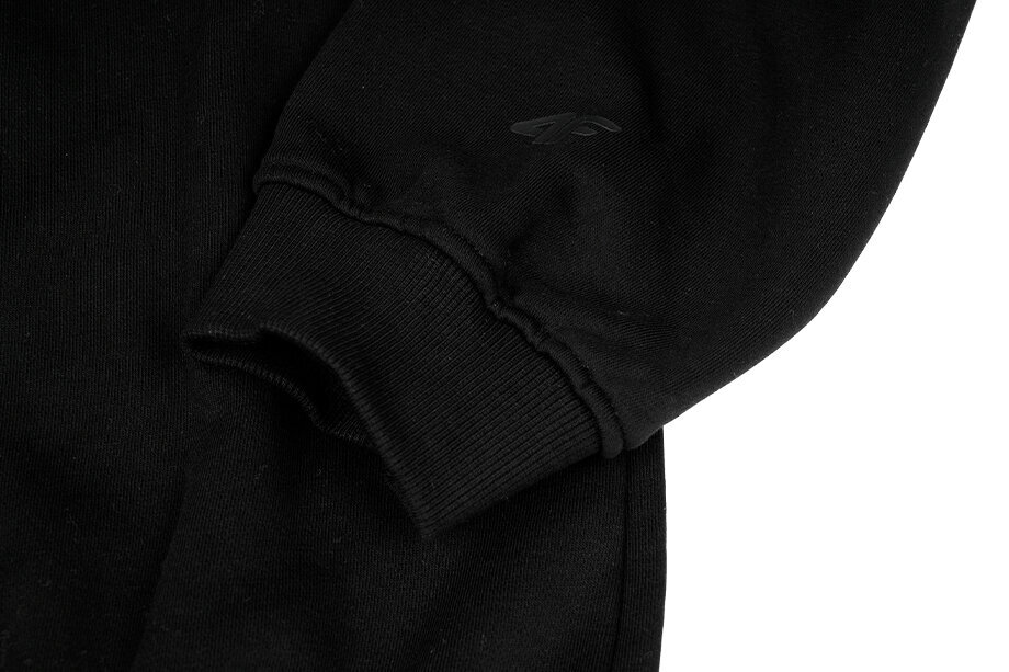 Megztinis mergaitėms 4F HJZ22 JBLD004 20S, juodas цена и информация | Megztiniai, bluzonai, švarkai mergaitėms | pigu.lt