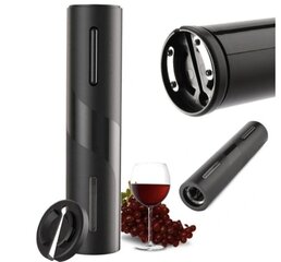 Elektrinis vyno atidarytuvas, juodas kaina ir informacija | Virtuvės įrankiai | pigu.lt