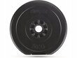 Diskinis svoris Gymtek Gy-1057815362, 4x5 kg, juodas kaina ir informacija | Svoriai, svarmenys, štangos | pigu.lt