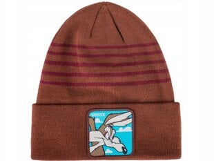 Kepurė Capslab Bonnet Looney Tunes CL/LOO5/1/BON/COY3, one size, ruda цена и информация | Женские шапки | pigu.lt