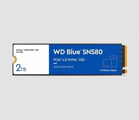 WD Blue SN580 WDS200T3B0E kaina ir informacija | Vidiniai kietieji diskai (HDD, SSD, Hybrid) | pigu.lt