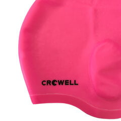 Plaukimo kepurėlė Crowell Ucho Bora, rožinė цена и информация | Шапочки для плавания | pigu.lt