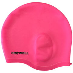 Plaukimo kepurėlė Crowell Ucho Bora, rožinė kaina ir informacija | Plaukimo kepuraitės | pigu.lt