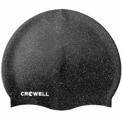 Plaukimo kepurėlė Crowell Recycling Pearl, juoda цена и информация | Шапочки для плавания | pigu.lt