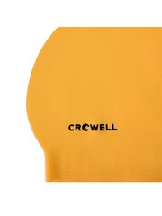 Шапочка для плавания Crowell, жёлтая цена и информация | Шапочки для плавания | pigu.lt