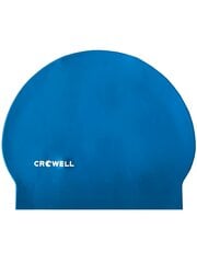 Шапочка для плавания Crowell, синяя цена и информация | Шапочки для плавания | pigu.lt