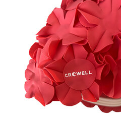Plaukimo kepurėlė Crowell, raudona kaina ir informacija | Plaukimo kepuraitės | pigu.lt