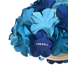 Plaukijomo kepuraitė Crowell, mėlyna цена и информация | Шапочки для плавания | pigu.lt