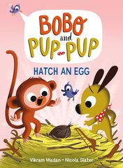 Hatch an Egg (Bobo and Pup-Pup): (A Graphic Novel) kaina ir informacija | Knygos paaugliams ir jaunimui | pigu.lt