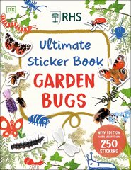 RHS Ultimate Sticker Book Garden Bugs: New Edition with More than 250 Stickers kaina ir informacija | Knygos paaugliams ir jaunimui | pigu.lt