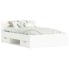 Кровать Aatrium Michigan, 140x200 см, белая цена и информация | Кровати | pigu.lt
