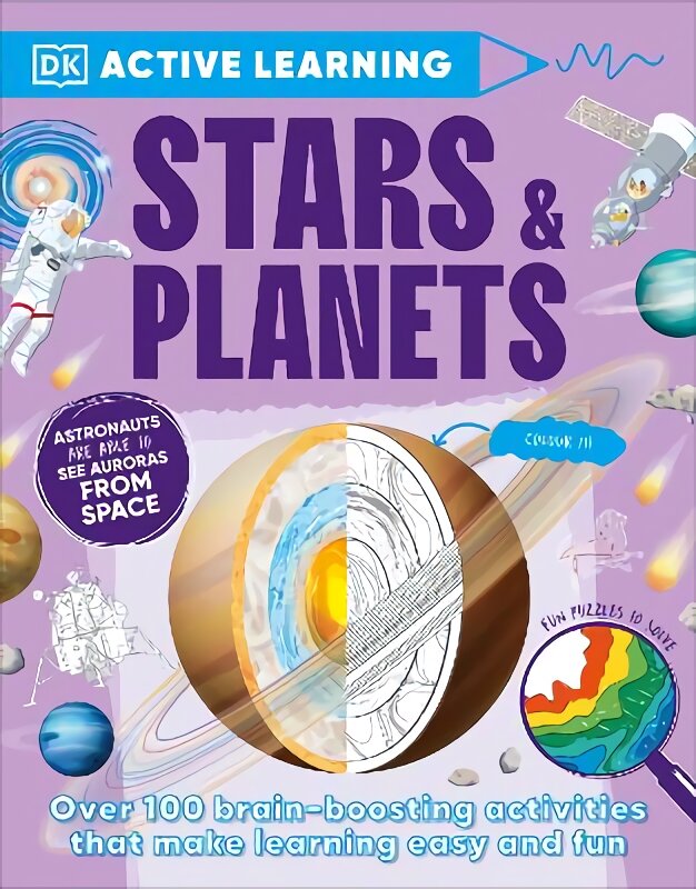 Active Learning Stars and Planets: Over 100 Brain-Boosting Activities that Make Learning Easy and Fun цена и информация | Knygos paaugliams ir jaunimui | pigu.lt