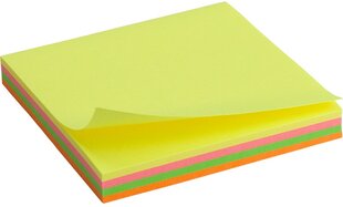 Клейкая бумага для записей AXENT, 75х75мм, 100 листов, пастельный цвет. цена и информация | Тетради и бумажные товары | pigu.lt