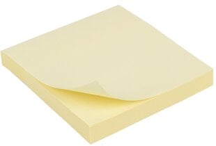 Клейкая бумага для записей AXENT Delta, 75х75мм, 100 листов, желтая сп. цена и информация | Тетради и бумажные товары | pigu.lt