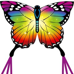 Aitvaras Butterfly Kite Rainbow, 25cm цена и информация | Воздушные змеи и аксессуары | pigu.lt