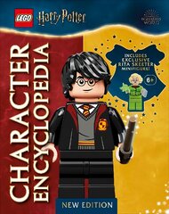 LEGO Harry Potter Character Encyclopedia New Edition: With Exclusive LEGO Harry Potter Minifigure kaina ir informacija | Knygos paaugliams ir jaunimui | pigu.lt