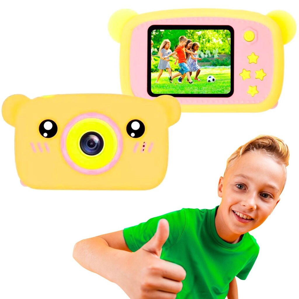 Extralink Kids Camera H25 Orange цена и информация | Skaitmeniniai fotoaparatai | pigu.lt