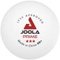 Stalo teniso kamuoliukų rinkinys Joola Prime, 3 vnt, baltas цена и информация | Kamuoliukai stalo tenisui | pigu.lt
