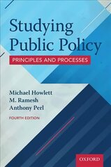 Studying Public Policy: Principles and Processes 4th Revised edition цена и информация | Книги по социальным наукам | pigu.lt