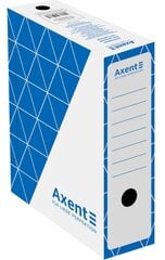 Архивный ящик AXENT, А4, 350х255х150мм, синий сп. цена и информация | Kanceliarinės prekės | pigu.lt