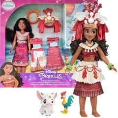 Lėlė su priedais Disney princesė Moana, 24 cm kaina ir informacija | Žaislai mergaitėms | pigu.lt