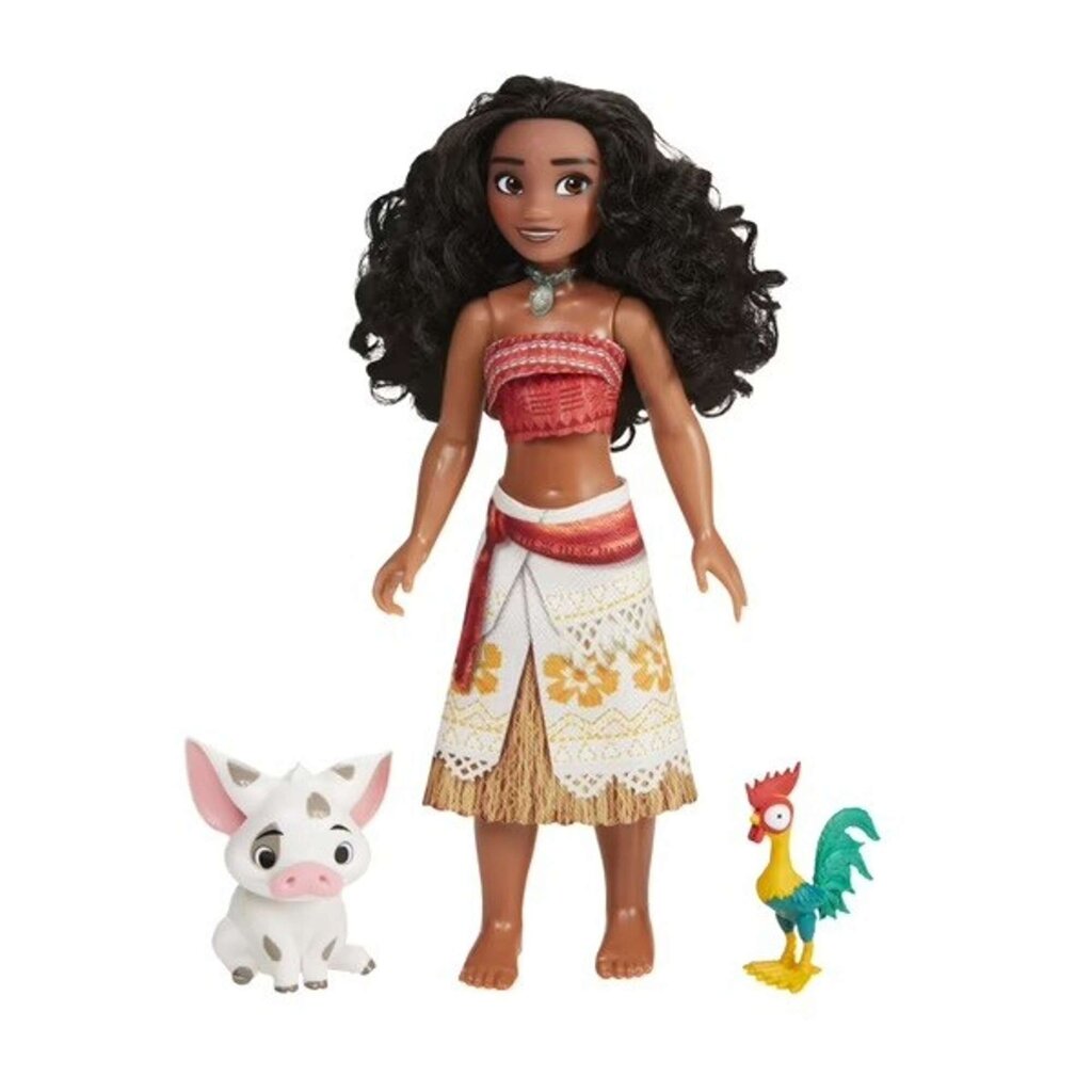 Lėlė su priedais Disney princesė Moana, 24 cm цена и информация | Žaislai mergaitėms | pigu.lt