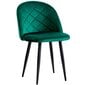 Kėdė Viking Glamour 78 x 48 x 44 cm, žalias kaina ir informacija | Virtuvės ir valgomojo kėdės | pigu.lt