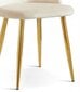 Kėdė Viking Glamour 78 x 48 x 44, smėlio spalvos цена и информация | Virtuvės ir valgomojo kėdės | pigu.lt